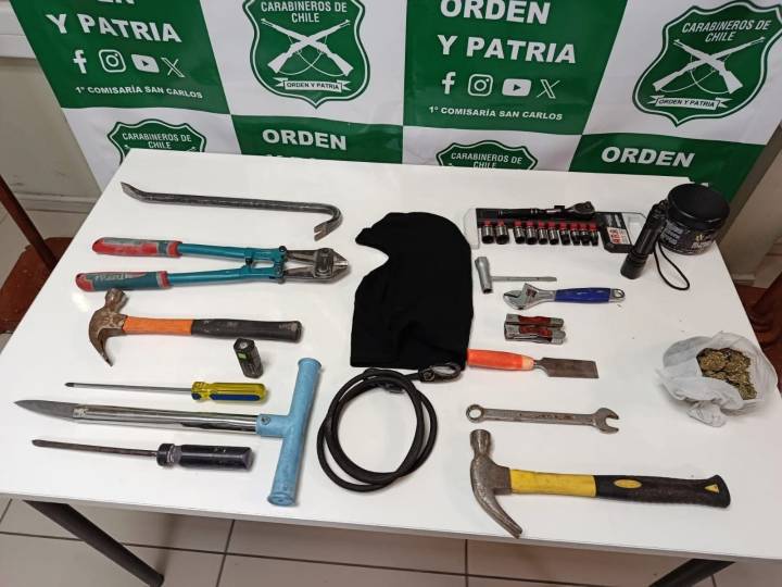 Individuo intentó robar en local de repuestos pero….. en San Carlos.