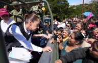 Presidenta garantiza en Querétaro presupuesto para atender emergencia por lluvias