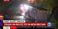 3 car crash closes lanes on Route 72 in New Britain