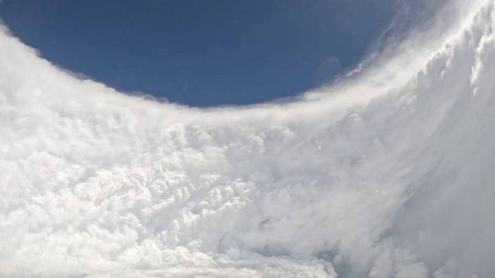 WATCH: Hurricane Hunters fly into Category 5 Hurricane Melissa