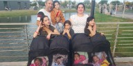 Era mamá de cuatro niñas y al buscar el varón quedó embarazada de cuatrillizos: “Me dedico full time a la crianza de mis ocho hijos”