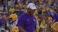 WATCH: LSU interim head coach Frank Wilson speaks to media for first time since Brian Kelly's firing