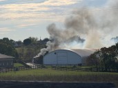 Watch: Cumberland County fire crews battle first