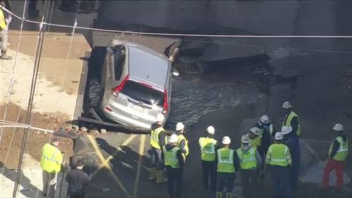 4 million gallons flood streets after water main break in North Philadelphia