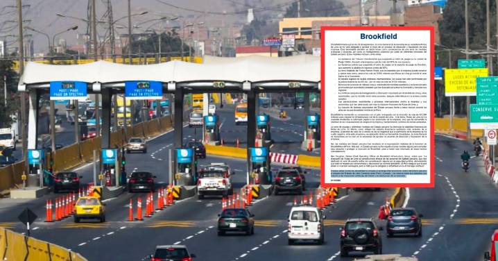 Rutas de Lima se disuelve: Brookfield asegura que se produjo por "hostigamiento" de entidades del Estado peruano