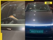 Rohit Sharma buys Tesla Model Y with special number plate '3015'; Check price