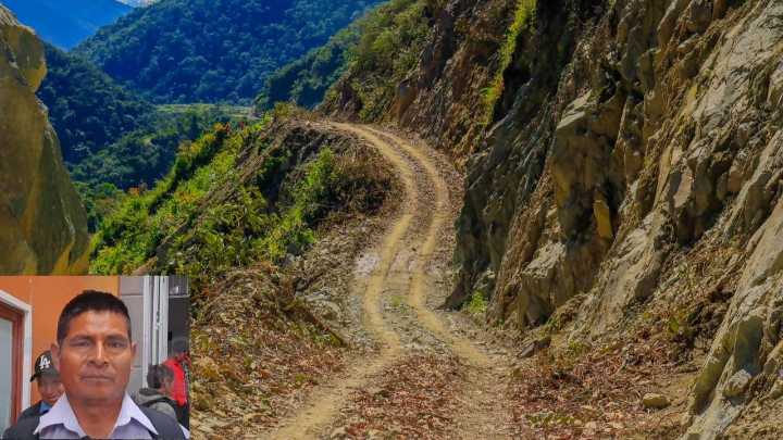 Pobladores exigen cumplir con presupuesto para carretera paralizada desde 2017