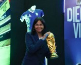 Vicepresidenta inaugura el Expo Maradona “Diego Vive”