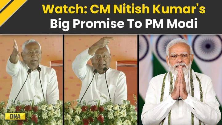Bihar Election 2025: CM Nitish Kumar Promises Allegiance To PM Modi, Launches Big Attack On Lalu