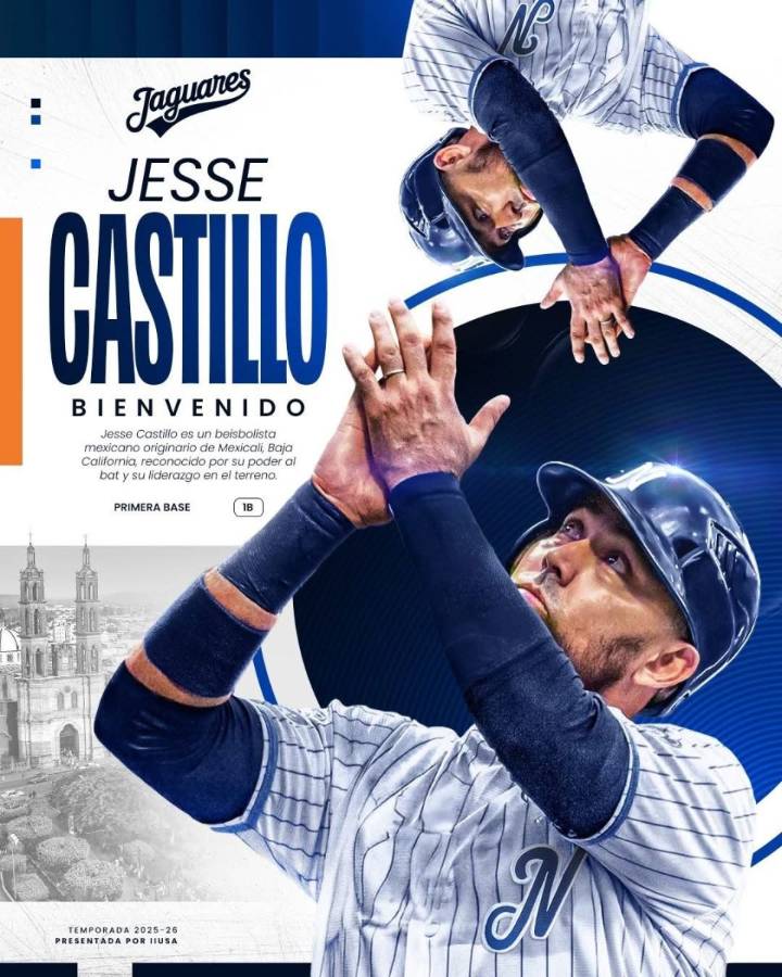 JESSE CASTILLO LLEGA A LOS JAGUARES DE NAYARIT