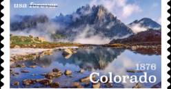 Special stamp honors Colorado's 150th anniversary