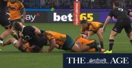 Alaalatoa try scrubbed off, Hooper carded