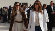 Juliana Awada en París: desfile de Dior con su hija mayor y encuentro con Brigitte Macron