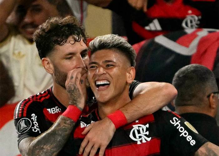 Con gol de Jorge Carrascal, Flamengo venció 1×0 a Racing en la Ida de la Semifinal de la Copa Libertadores