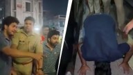 Video: BJP leader forces man to apologise, rub nose on road in police presence