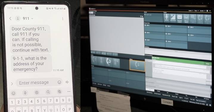 When you can’t call for help: Door County now lets you text in an emergency