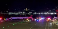 Delta jets collide while taxing at LaGuardia Airport