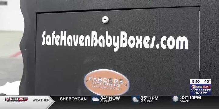 Safe Haven Baby Box used for first time in Wisconsin, newborn surrendered in Racine