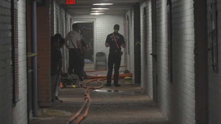 Apartment fire near Sharpstown leaves one person hospitalized, units damaged