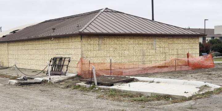 Old Pizza Hut building turning into office space