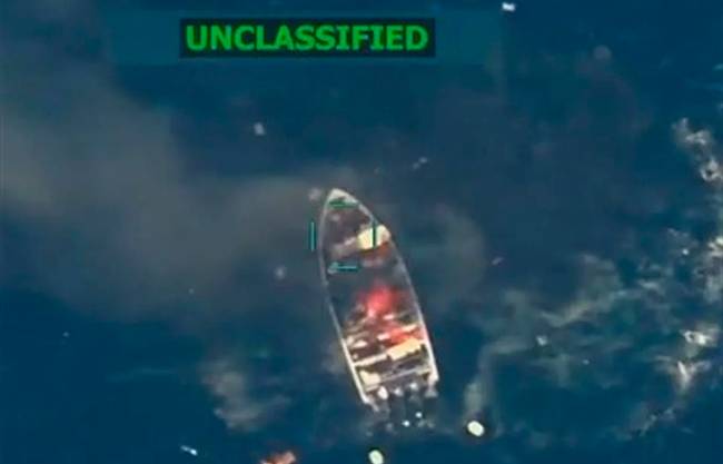 Ataca Estados Unidos otra narcolancha en el Pacífico; hay 4 muertos