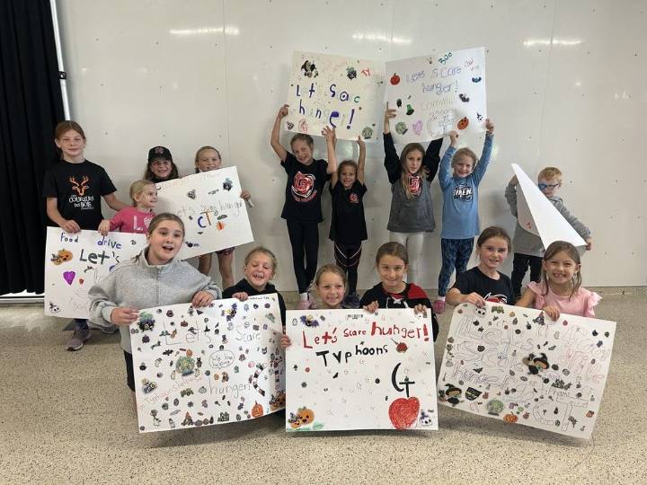 Cornwall Typhoons support Agapè Centre throughout October