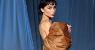 Zoe Kravitz Wows in Backless Gown