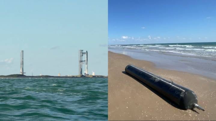 Capitanía de Puerto de Matamoros Emite Aviso por Desechos del Cohete Starship de SpaceX