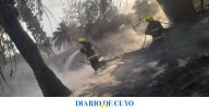 [FOTOS Y VIDEOS] Así quedó el lugar donde se originó el incendio en cercanía de Casa de Gobierno