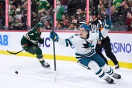 Wild battle but fall to Sharks in OT for sixth loss in last seven games