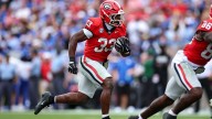 Hard-running Chauncey Bowens emerges as No. 10 Georgia's leading rusher entering road test at Auburn