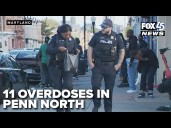 11 people overdose in Baltimore's Penn North neighborhood