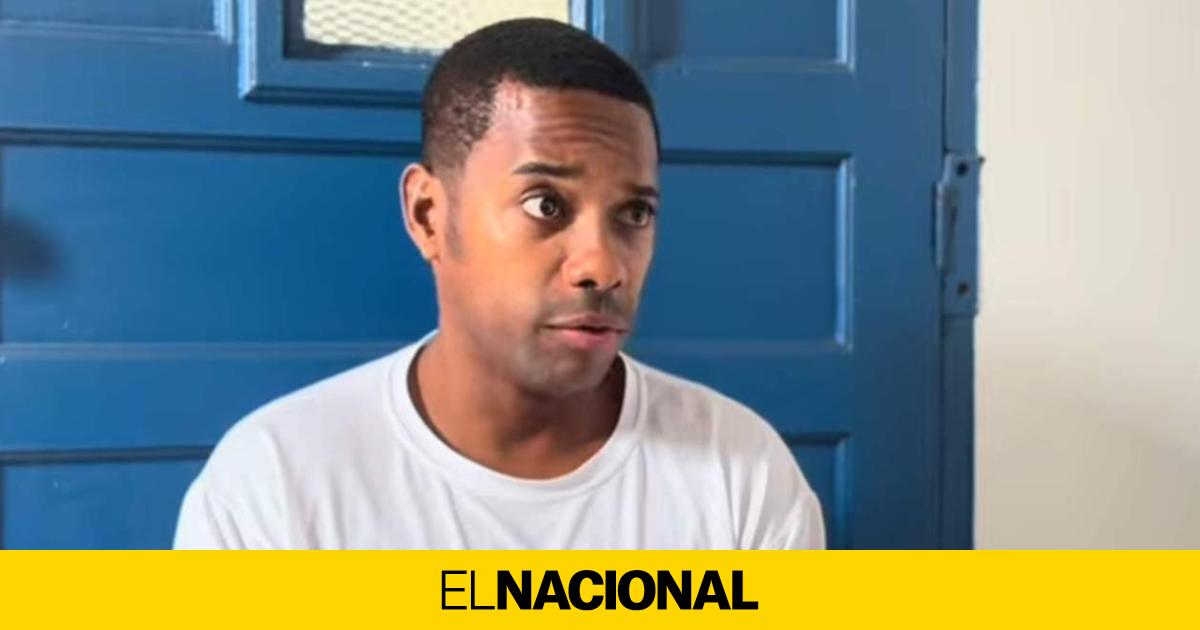 Las vivencias en la cárcel de Robinho, ex del Real Madrid: "No recibo un trato diferente"