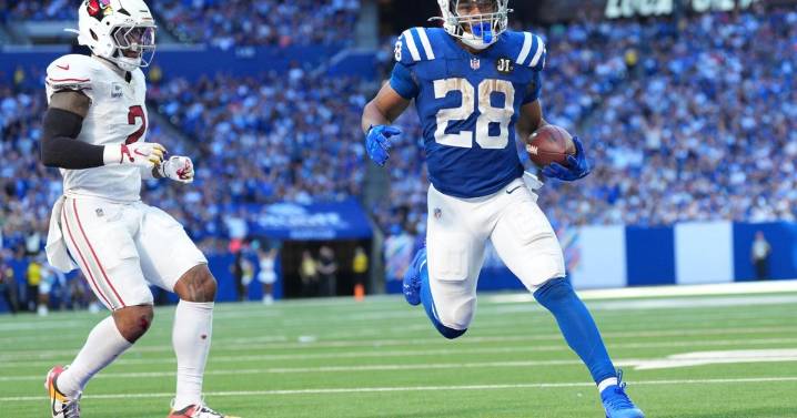 Jonathan Taylor's reliability helps keep Colts steady in the good times and the strange times