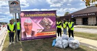 Volunteers for global nonprofit DSNDP clean nearly 200 lbs. of trash from Milwaukee streets