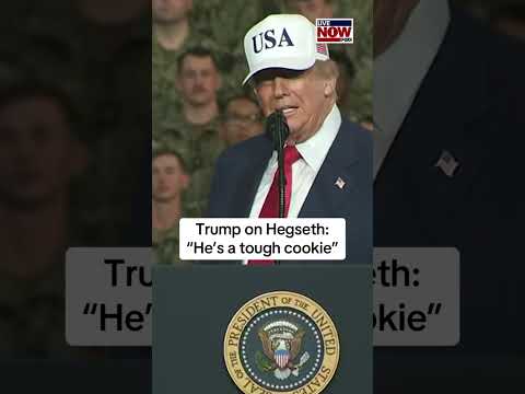 Trump praises Hegseth while in Japan: "Tough cookie"