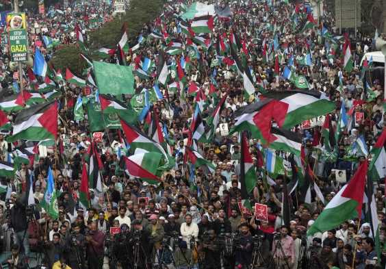Así avanzan las jornadas de protesta en las principales ciudades en apoyo a Palestina
