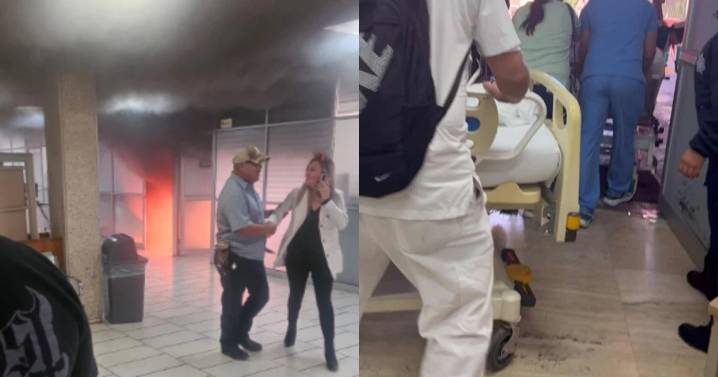 Susto en Nuevo León; corto circuito provoca incendio en hospital del IMSS Monterrey