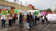 Caso Axe Ceremonia: posponen audiencia y familias afectadas protestan en el Poder Judicial