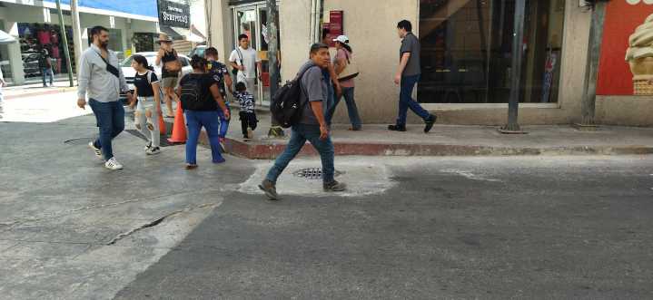 Reparan céntrico hueco en Mérida, tras “más de un mes” de cierre vial parcial