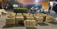 Detenido el conductor de una furgoneta con 864 kilos de hachís tras una peligrosa persecución en Granada