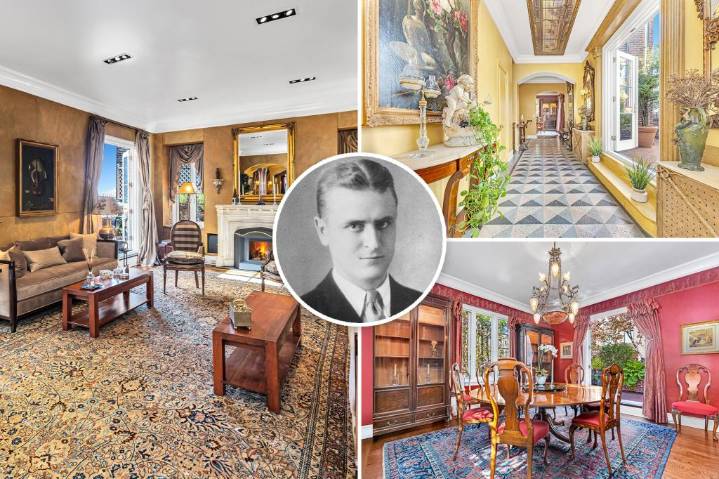 Exclusive | F. Scott Fitzgerald's former NYC home asks $4.5M