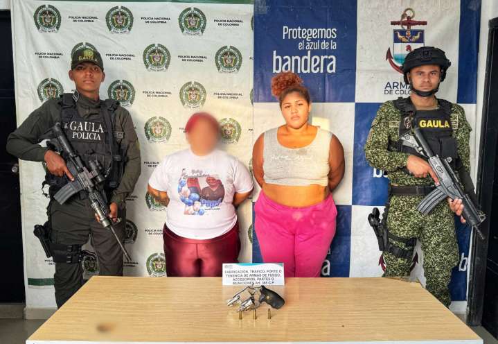 Cayó alias “La Mona”, que sería miembro del Clan del Golfo y la encargada de guardar las armas de la banda criminal
