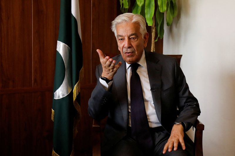 Exclusive-Pakistan-Afghan peace hinges on Taliban halting incursions, defence chief says
