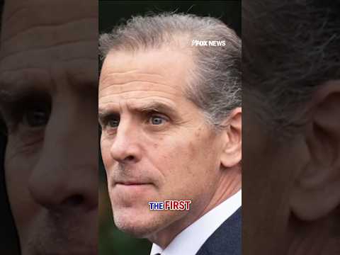 Hunter Biden breaks silence on his pardon #shorts #foxnews #news #politics