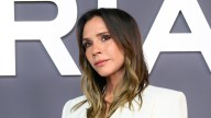 Victoria Beckham dons dusty pink for date night with David in New York City