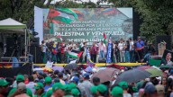 Realizan marcha en Caracas en apoyo al pueblo palestino