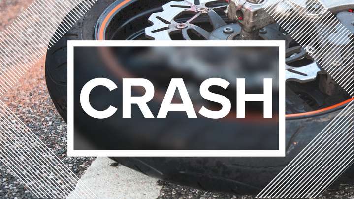 Man on minibike injured after slamming into side of car