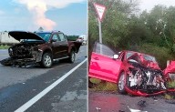 Deja cinco fallecidos choque frontal en Tamaulipas