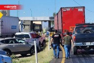 Trigueros liberan caseta de peaje a San Felipe para exigir atención del gobierno